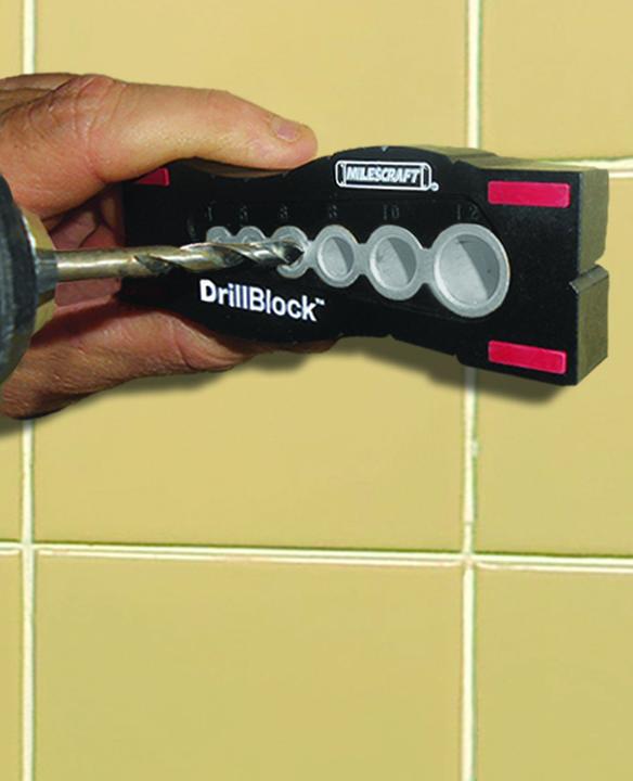 Produktbild Milescraft Bohrschablone "Drill Block" metrisch