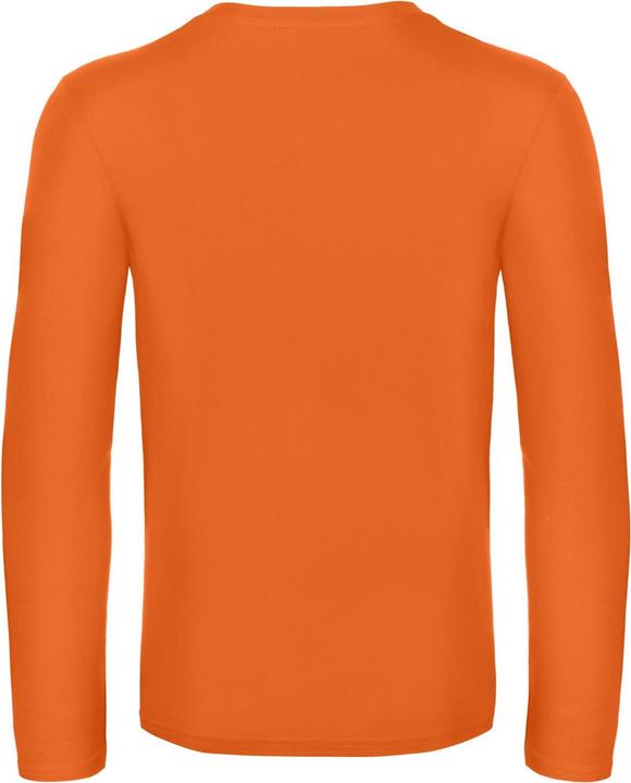 Actual product image B&C Mens #E190 Plain Long-Sleeved T-Shirt (XXL)