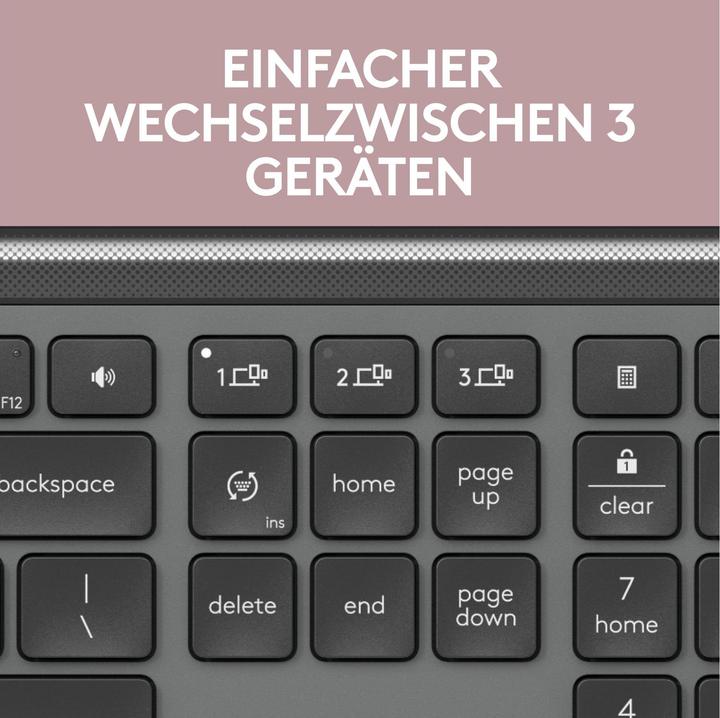 Produktbild Logitech Signature Slim Combo MK950 (CH, Kabellos)