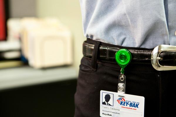 Actual product image Rieffel Badge holder