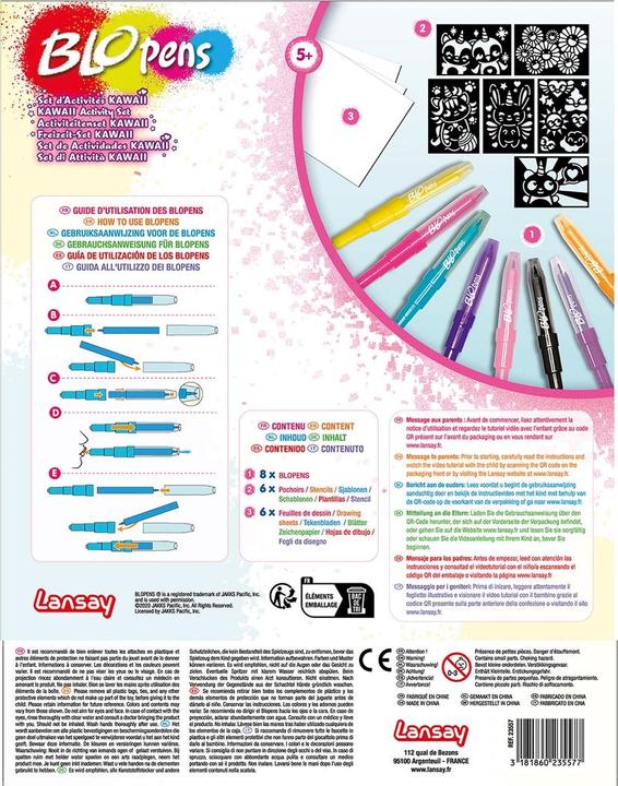 Produktbild Blopens Sprühstifte Set Kawaii