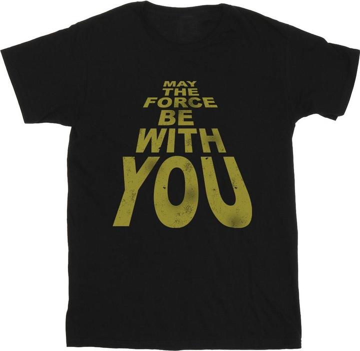 Image du produit Star Wars - T-shirt MAY THE FORCE BE WITH YOU - Homme (5XL)
