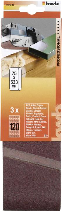 Image du produit kwb Bande abrasive (120)