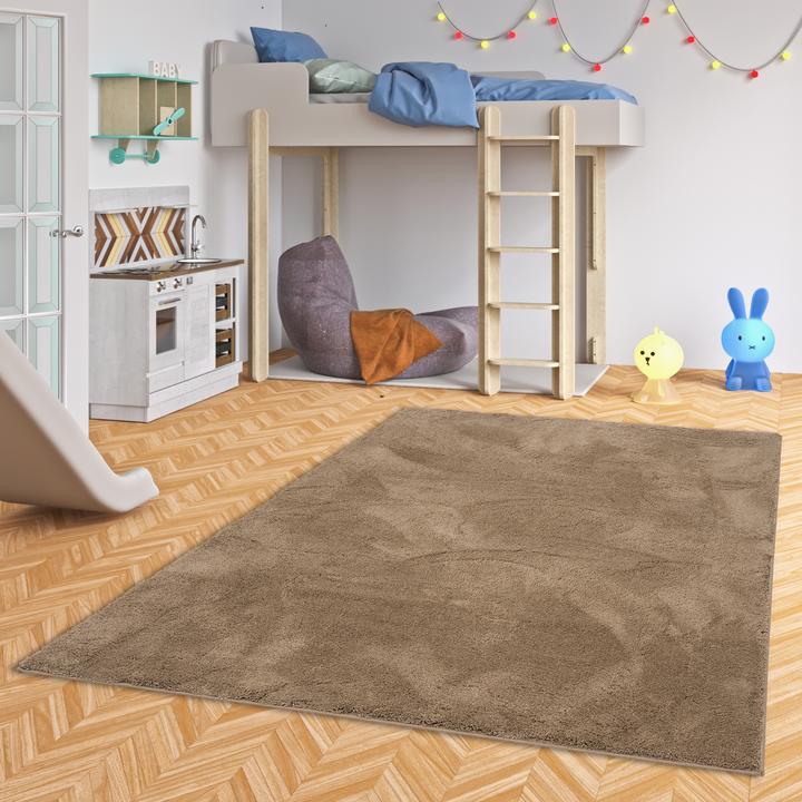 Actual product image Pergamon Super soft children's high pile carpet Silky Kids (140 x 200 cm)