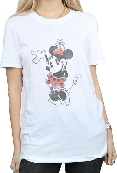 Immagine prodotto Disney Minnie Mouse Waving Maglietta Ampia Donna (L)