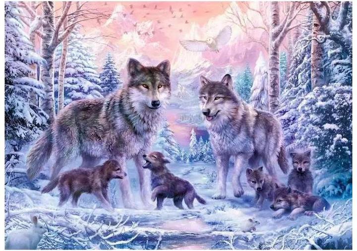 Produktbild Ravensburger Arktische Wölfe (1000 Teile)