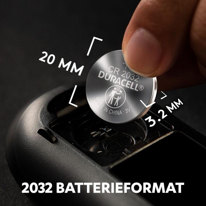 Image du produit Duracell Single-use battery CR2032 (4 pcs, CR2032, 225 mAh)