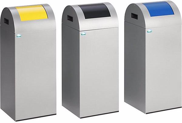 Immagine prodotto VAR Contenitori per la raccolta differenziata autoestinguenti, capacità 60 l, largh. (60 l)