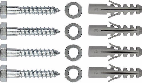 Actual product image Blome Floor anchoring, set of 2, 4 screws.