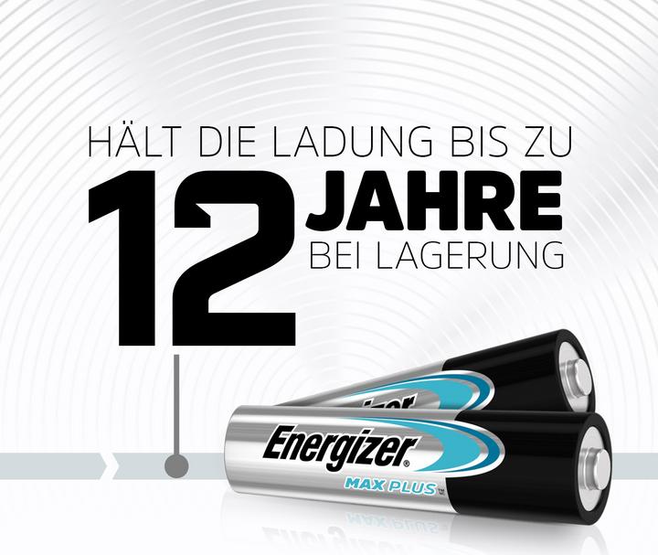 Immagine prodotto Energizer Max Plus (4 pz., AAA, 1300 mAh)