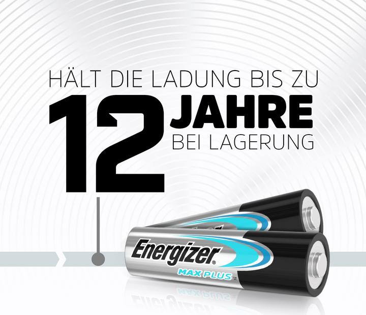 Produktbild Energizer Max Plus Alkaline (4 Stk., AA, 2800 mAh)