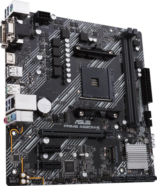 ASUS PRIME A520M-E/CSM AMD A520 AM4 (AM4, AMD A520, mATX)