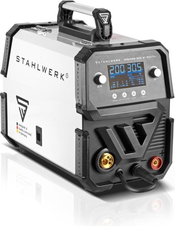 Actual product image Stahlwerk Welding machine MIG MAG 200 ST Digital IGBT shielding gas with 200 A