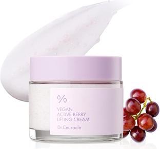 Immagine prodotto Leegeehaam Dr. Ceuracle Vegan Active Berry Lifting Cream Crema all'uva francese per un colorito più luminoso (Tonico per il viso)