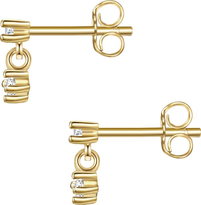 Immagine prodotto Glanzstücke München Donna Argento Cubic Zirconia Oro Giallo - 23726 (Argento)