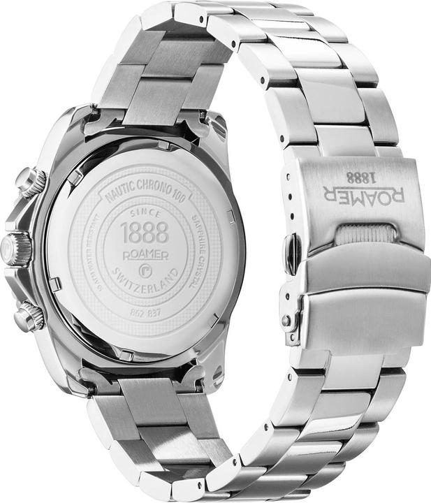 Immagine prodotto Roamer Nautic Chrono 100 - 862837-41-45-20 (Cronografo, 43 mm)