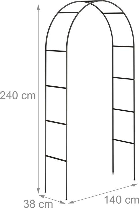 Produktbild Relaxdays Torbogen (38 cm, 140 cm)