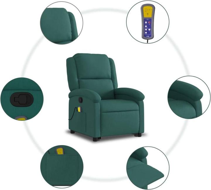 Produktbild VidaXL Massagesessel mit Aufstehhilfe Stoff