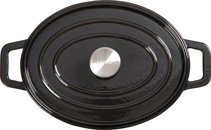 Actual product image Livoo Cast iron oval casserole (Cast iron)