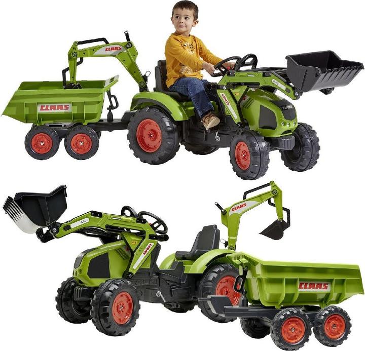 Immagine prodotto Falk Toys Trattore a pedali con rimorchio