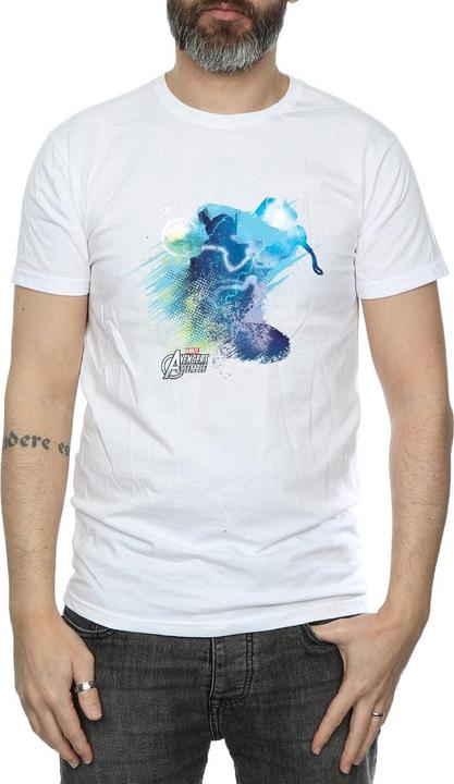 Actual product image Mens Thor Art Burst T-Shirt (3XL)