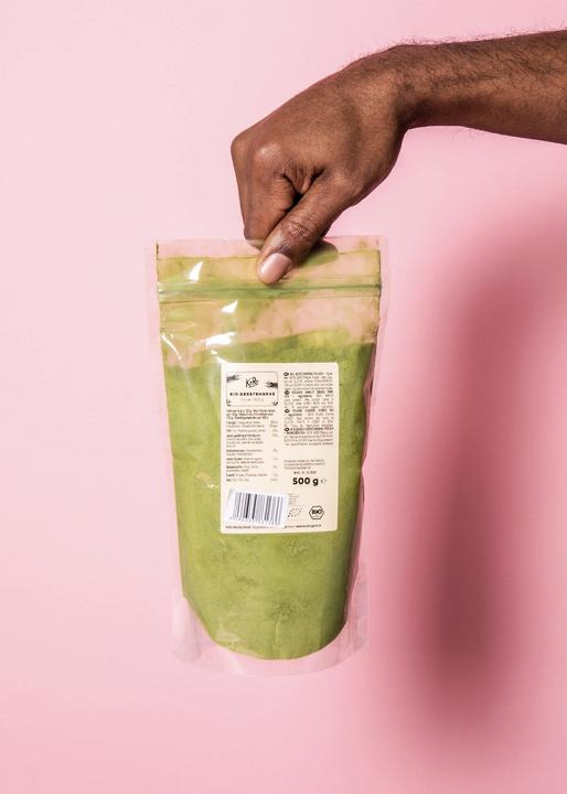 Actual product image KoRo Organic Barley Grass Powder (500g) (1 Piece, Powder, 500 g)