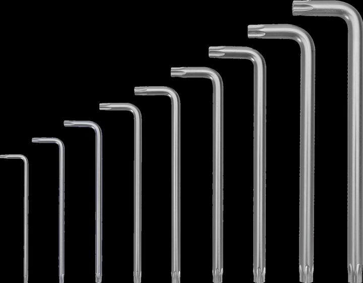 Immagine prodotto VITO Set di 9 chiavi Torx lunghe antimanomissione Pro