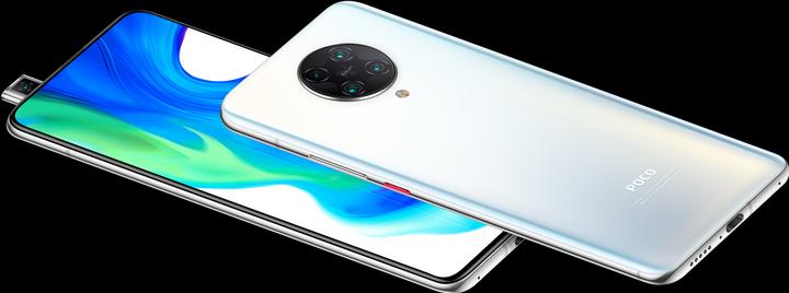 Actual product image Xiaomi Poco F2 Pro (256 GB, Phantom White, 6.67", Dual SIM, 64 Mpx, 5G)