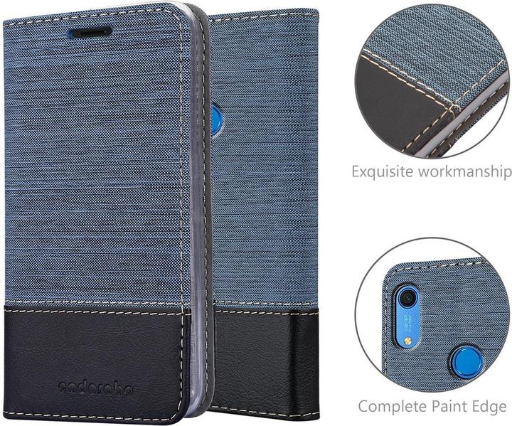 Actual product image Cadorabo Book Jeans Optics Cover (Huawei Y6s)