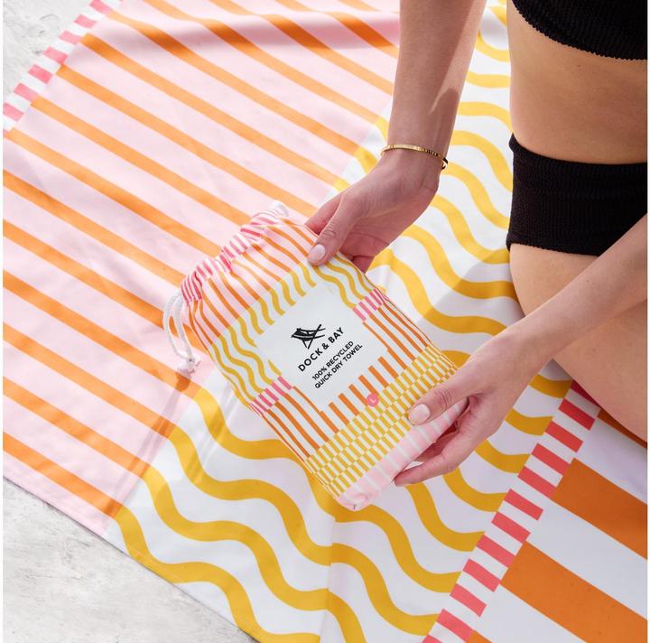 Actual product image Dock & Bay Lemonade Waves (90 x 200 cm)