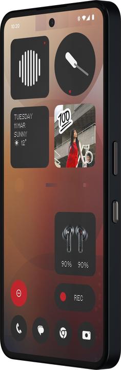 Produktbild Nothing Phone (3a) (256 GB, Black, 6.77", Dual SIM, 50 Mpx, 5G)
