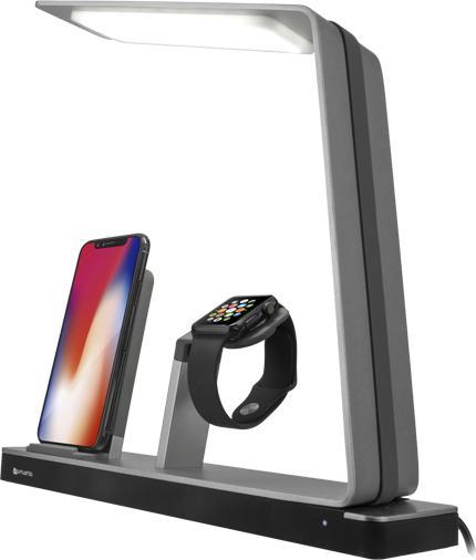 Image du produit 4smarts Lampe de table TwinDock avec station de recharge