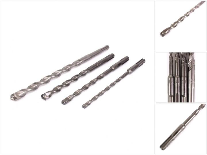 Immagine prodotto Bosch Professional Zubehör Set di punte SDS-Plus-7 per tassellatore GBH - 4 pz. (6 mm, 8 mm, 10 mm, 12 mm)