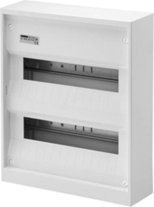 Gewiss GEWI GW43022S Kleinverteiler AP Tuer nachruestbar 300x370x95mm 2x12TE mit PE/N K