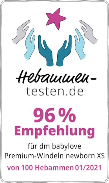Actual product image dm babylove Premium-Windeln (Size 0, Pack, 24 Piece)