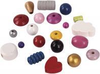Immagine prodotto Rayher Perle di legno colorate, 75 g