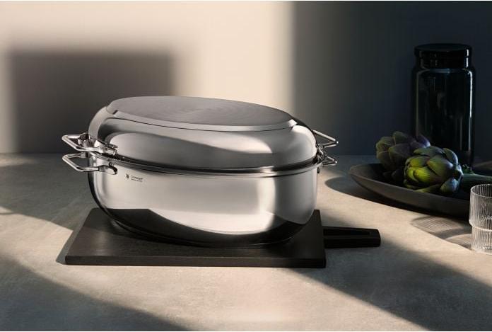 Produktbild WMF Extrabräter (41 cm, Bräter + Schmortopf, Edelstahl)
