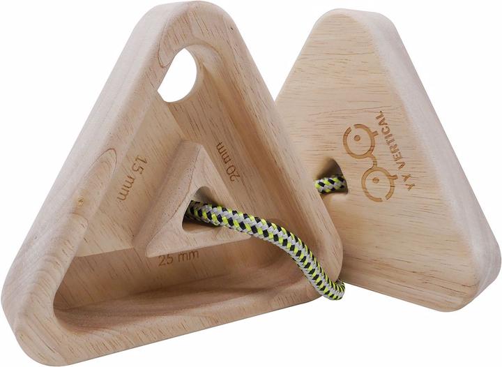 Y & Y Triangle Trainingsgriffe (Wood / brown)