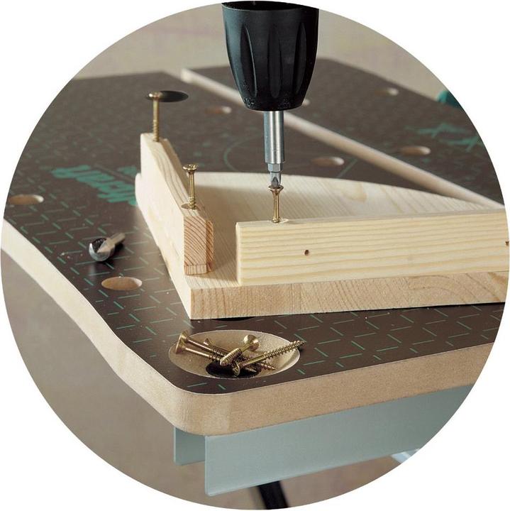 Immagine prodotto wolfcraft Spann- und Arbeitstisch MASTER 600 (53 cm, 65 cm)
