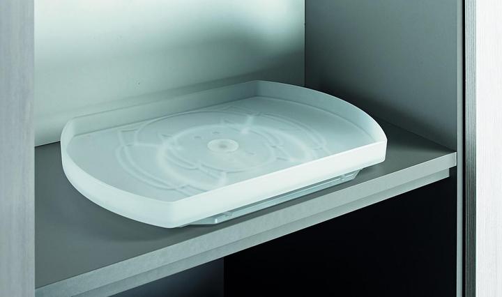 Actual product image Hettich ComfortSpin transparent 360°