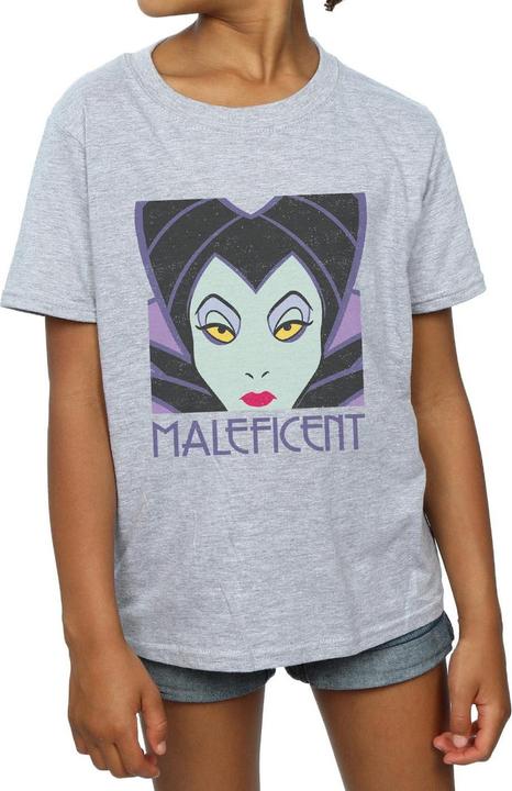 Immagine prodotto Disney Maleficent Cropped Head Maglietta Ragazze (116)