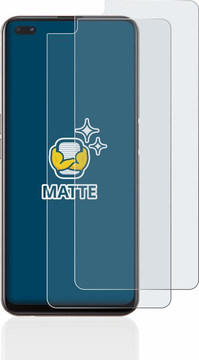 Produktbild BROTECT Entspiegelungs-Schutzfolie Displayschutz Matt (2 Stück, Oppo Reno 4 Z 5G)