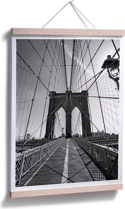 Image du produit Trenddeko Perspective du pont de Brooklyn (80 x 100 cm)