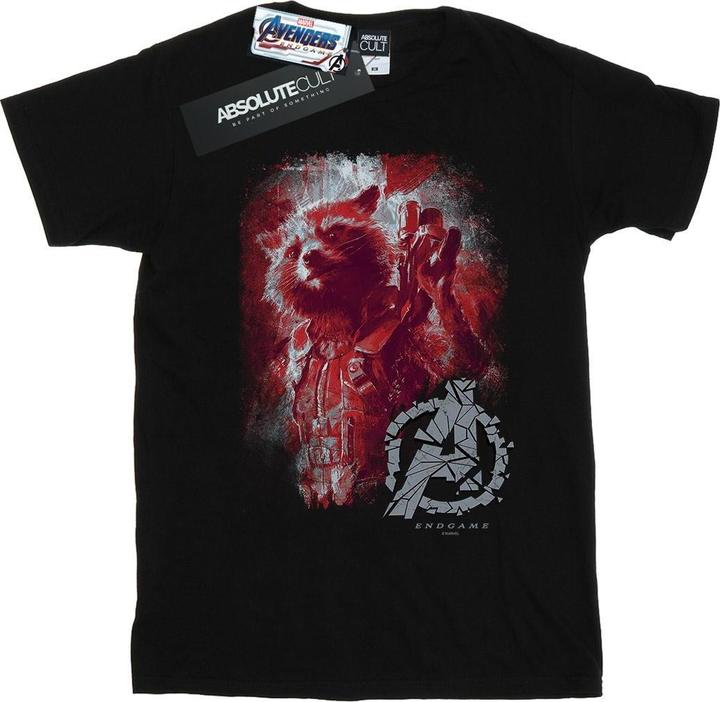 Avengers Endgame Rocket Brushed TShirt