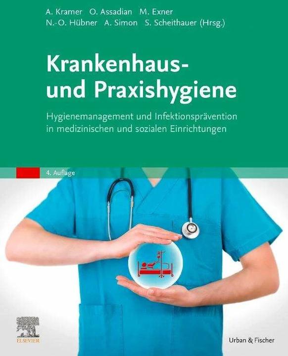 Immagine prodotto Krankenhaus- und Praxishygiene (Tedesco, Axel Kramer, Arne Simon, Ojan Assadian, Nils-Olaf Hübner, Martin Exner, 2022)