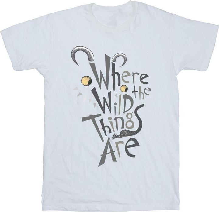 Immagine prodotto Where The Wild Things Are Monster Logo Maglietta Uomo (4XL)