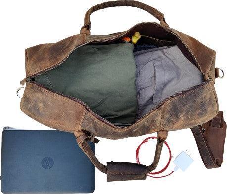 Produktbild Only-Bags.Store Leder Seesack, handgefertigte Leder Weekender, Turnbeutel, Urlaub Seesack, Reisetasche