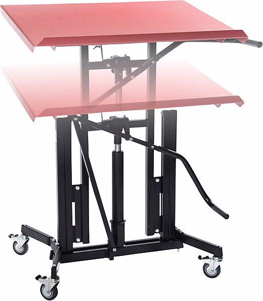 Immagine prodotto Global Stole Carrello portamateriale XL, con rotelle, range di regolazione altezza 730 - 980