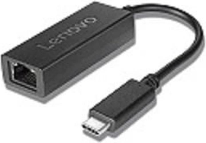 Lenovo Adapter USB-C to LAN (USB-C, RJ45 Gigabit Ethernet (1x))