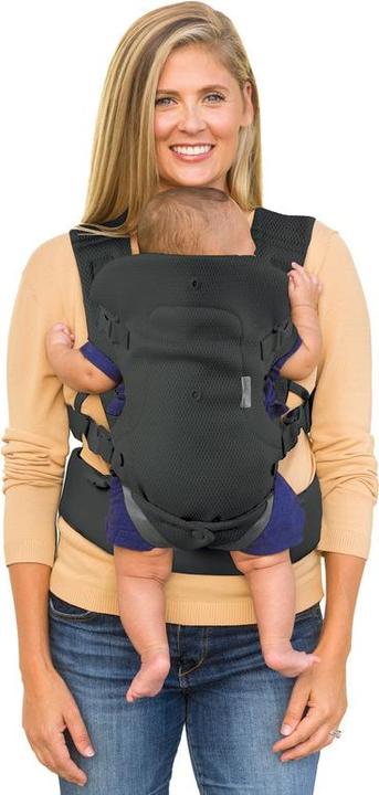 Productafbeelding Infantino Flip Advanced 4 in 1 draagzak met netstof Donker